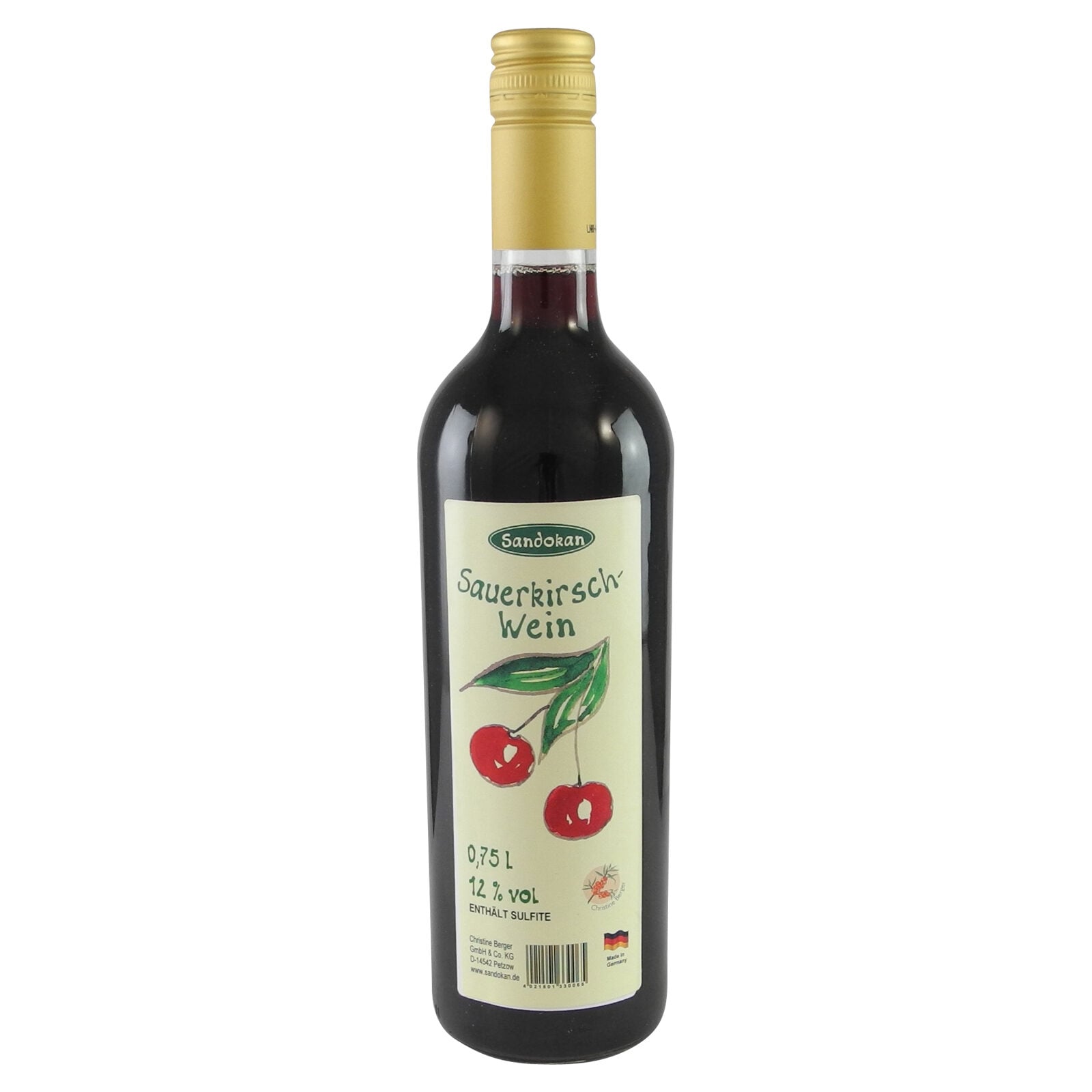 Sour cherry wine (0.75 l / 12% vol.)