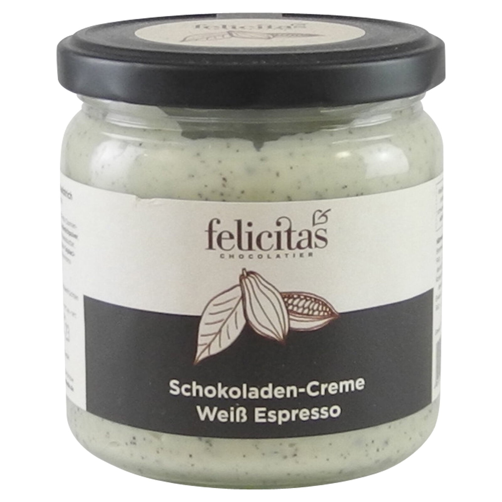White Espresso Chocolate Cream from Confiserie Felicitas (400 g)