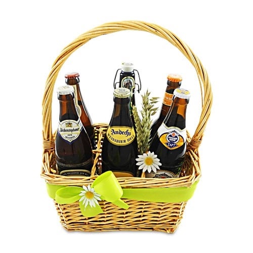 Six-pack of wheat beers