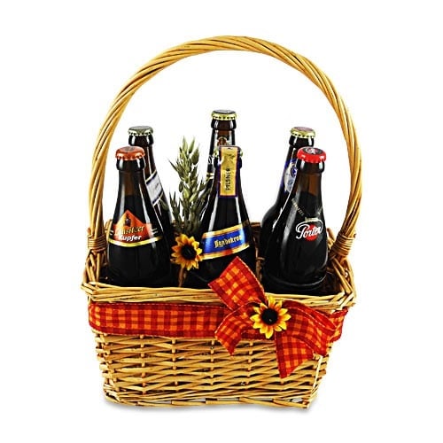Six-pack of Saxon beers