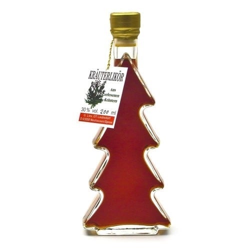 Spreeli herbal liqueur in a Christmas tree (0.2 l / 30% vol.)