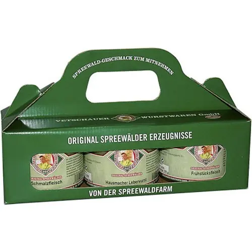 Spreewälder Wurst Trio (3 Gläser)