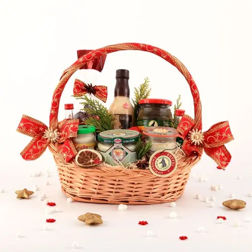 Geschenkkorb "Frohe Weihnacht&quot