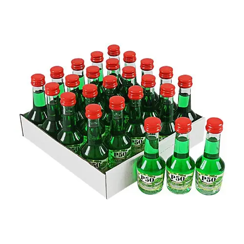P50 - Pfefferminzlikör 24er Pack (24 x 2 cl / 50 % vol.)