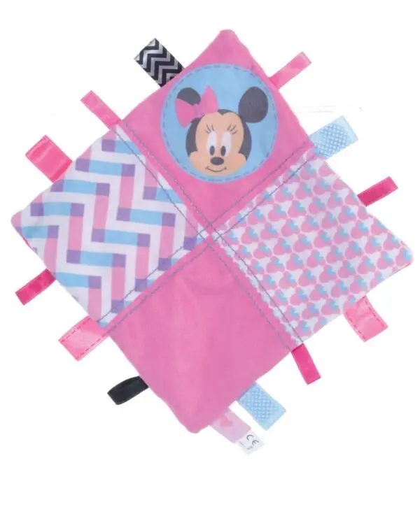 Minnie Mouse Taggies Comfort Blanket