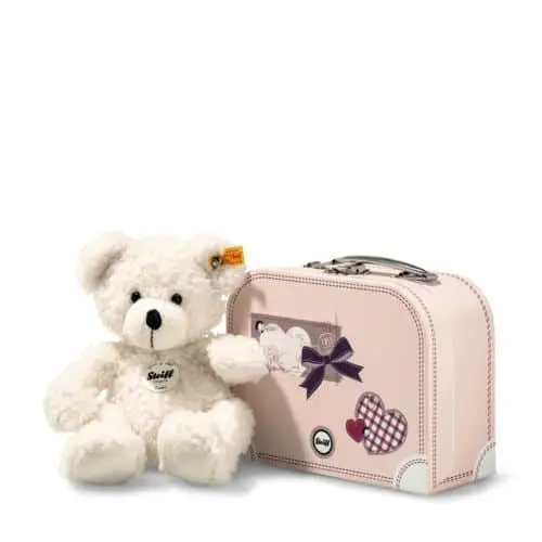 Steiff teddy Bear Lotte In Suitcase