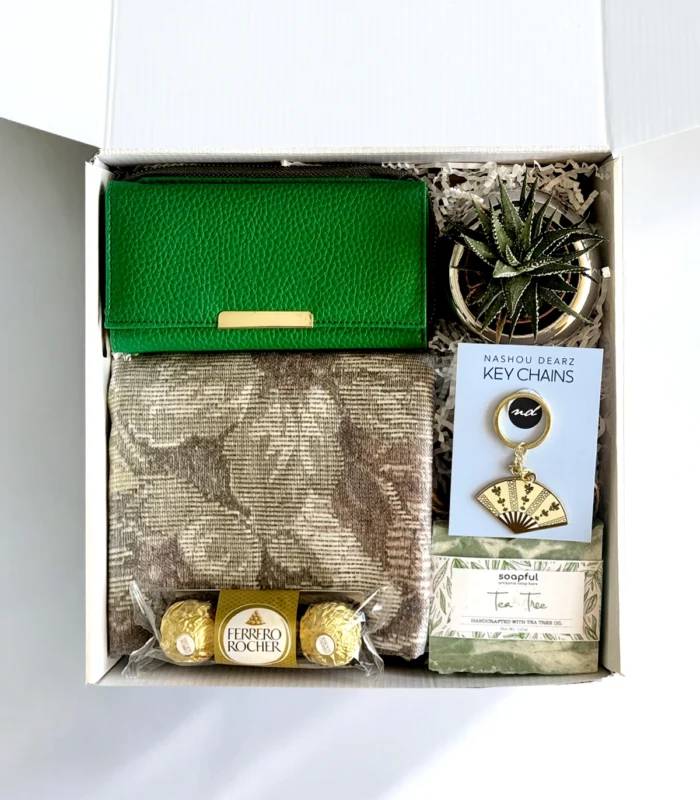 Everyday Green Charm Gift Box for Her
