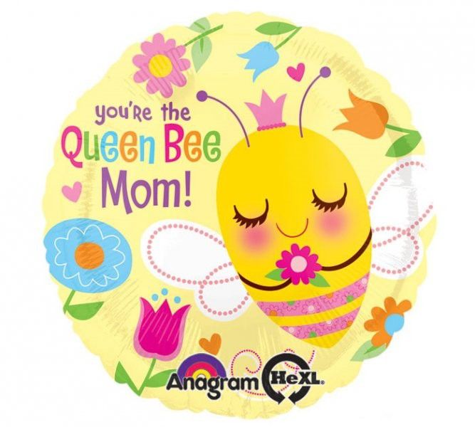 Queen Bee Mom Balloon