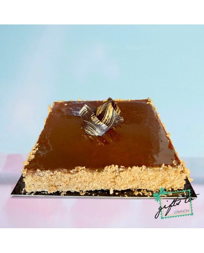 Mille Feuille Caramel Cake