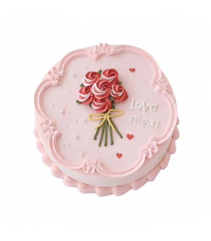 Mom's Sweet Bouquet Cake (2-3 persons)