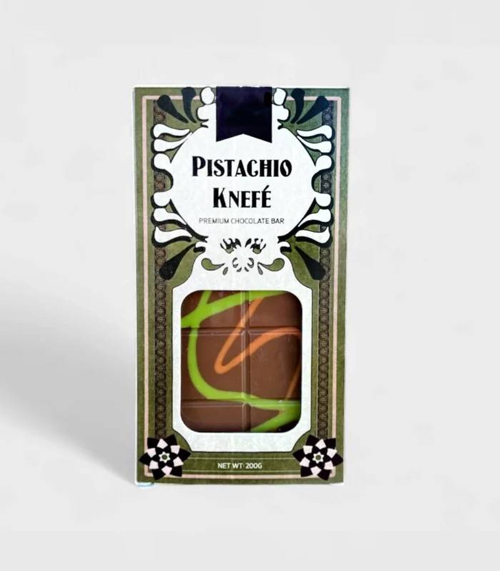 Pistachio Knefe Dubai Chocolate Bar 200G