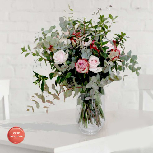Elegant Pink Vase