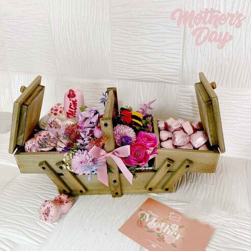 Wonderful Mom Sewing Kit Box