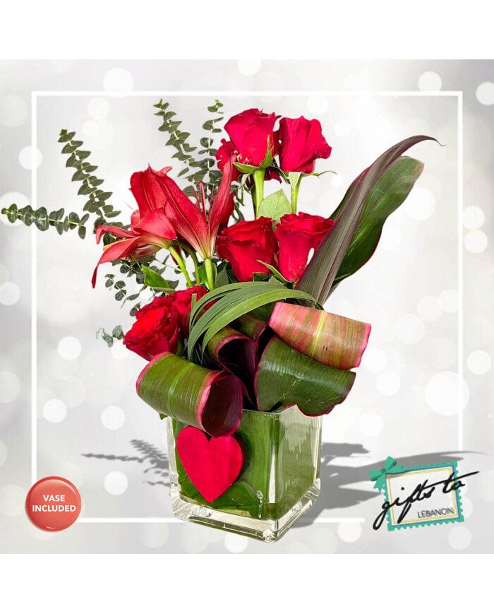 Love Siren Square Vase