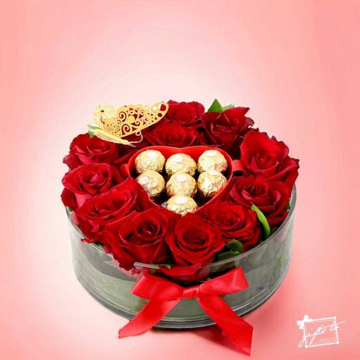 Love In Bloom : Chocolate and Roses Harmony