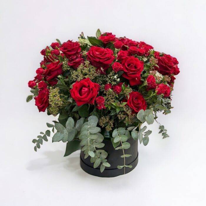 SELECT SIZE: Passionate Red Roses Bouquet