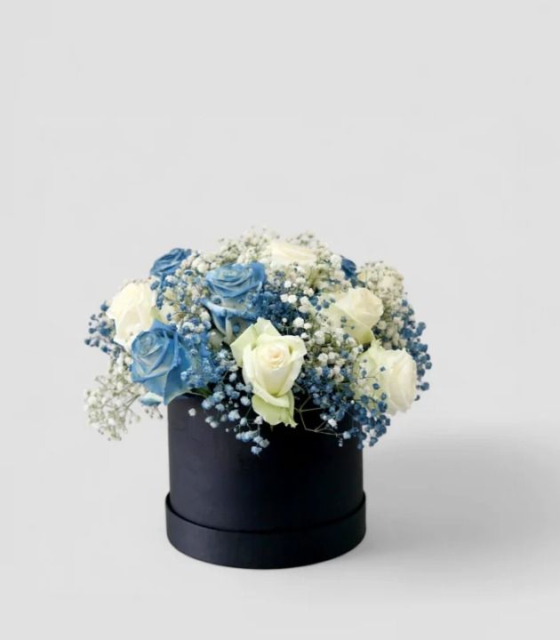 Blue Harmony Roses Box
