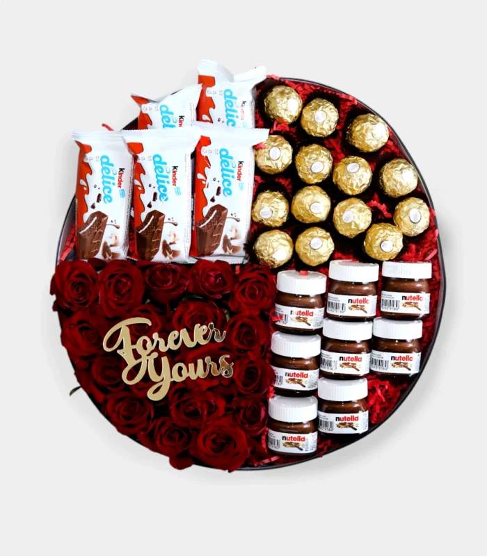 FOREVER YOURS: Luxury Roses and Chocolates