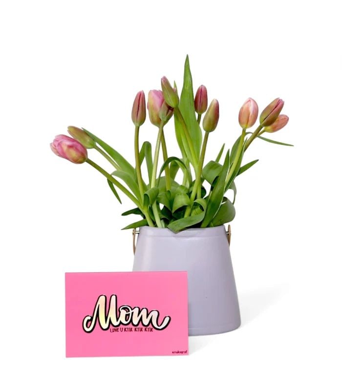 Mom's Pink Tulip Elegance Bundle