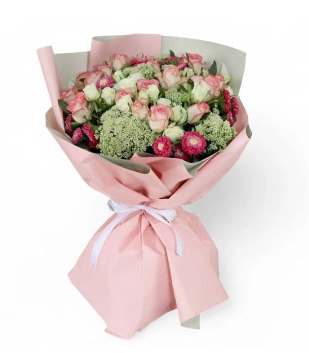 Timeless Pink & White Bouquet