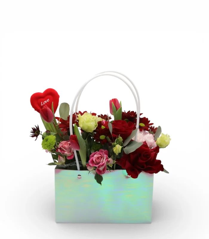 Love, In Full Color Flower Bag