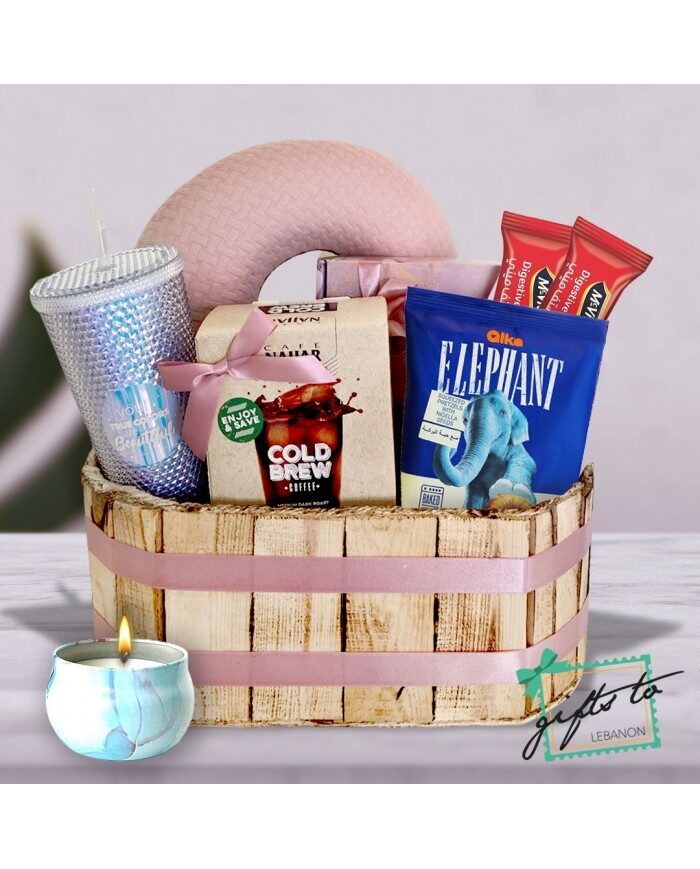 Cold Brew Tumbler Gift Basket