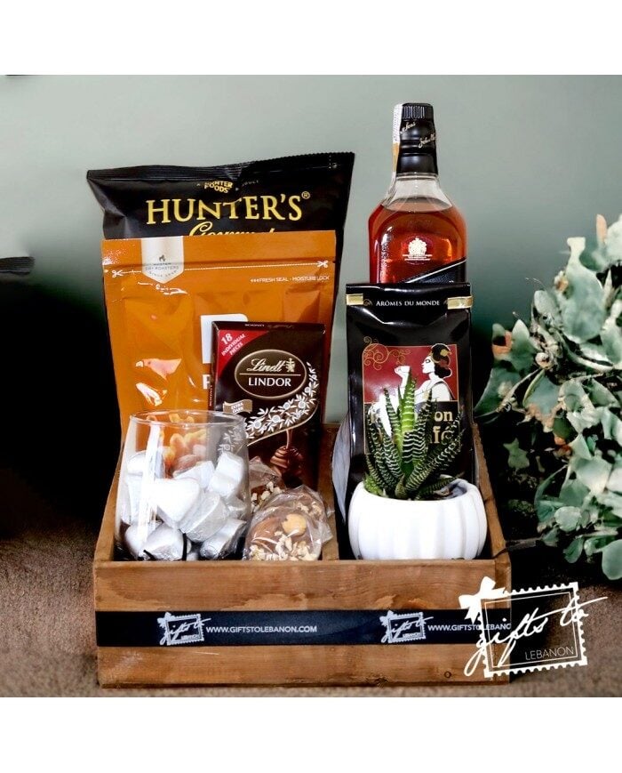 Black Label Gift Basket