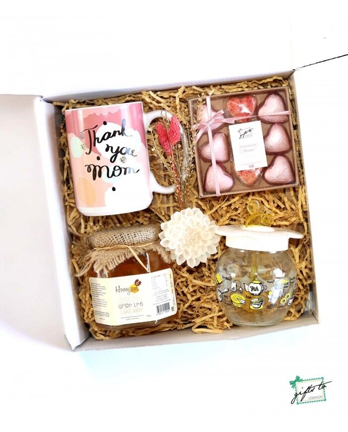 THANK YOU MOM Honey and Chocolates Gift Box