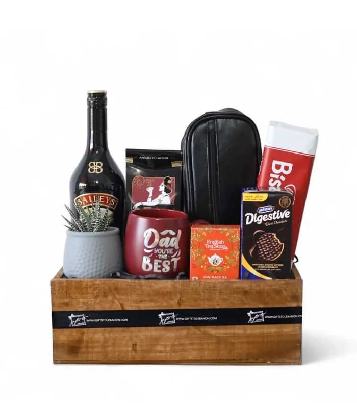 Gentleman's Brew & Baileys Basket