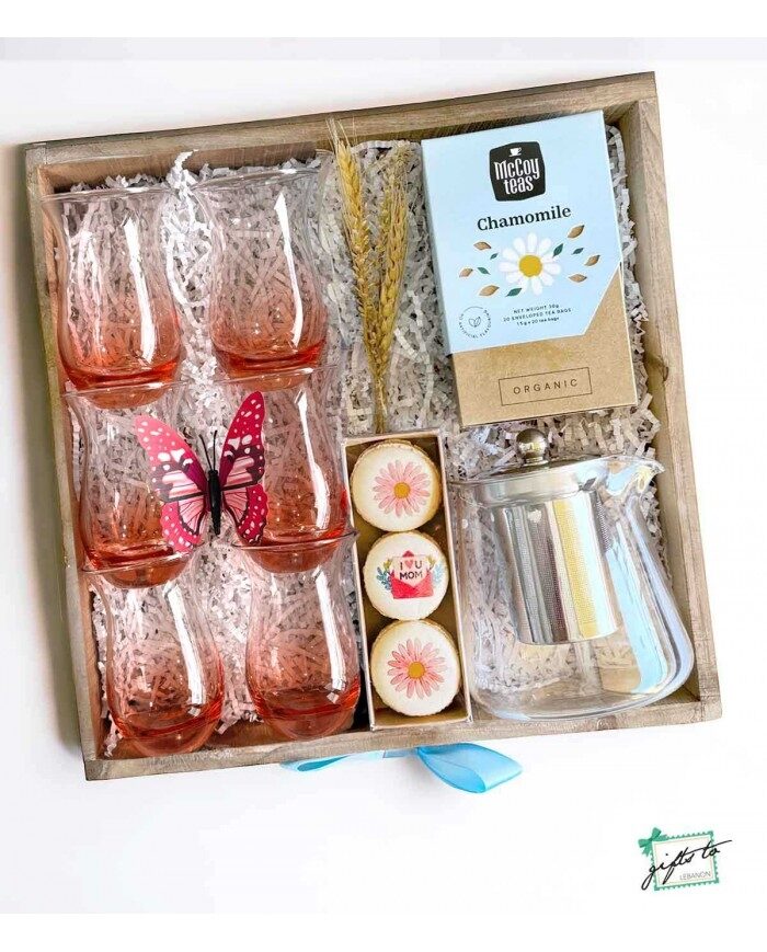 Mom's Serenity Tea Set Gift Box