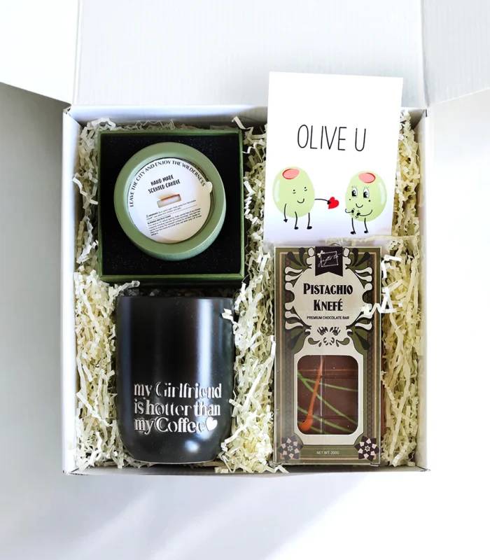 HOTTER THAN COFFEE Gift Box for Him