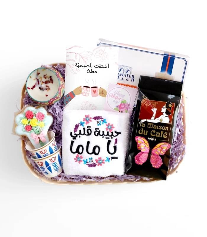 Morning Coffee Moments With Mom Basket