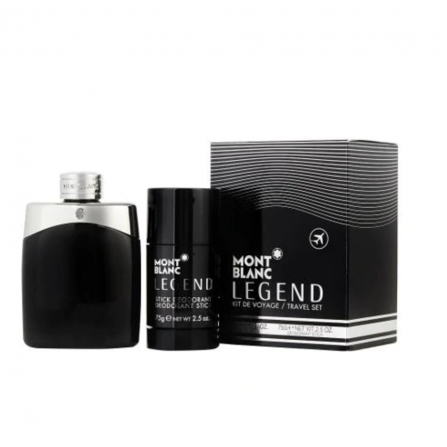Mont Blanc Legend Edt Travel Set