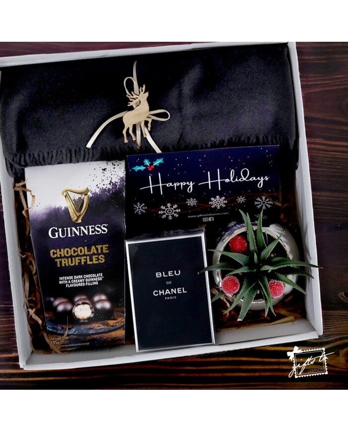 BLEU DE CHANEL & Guiness Chocolates Gift Box
