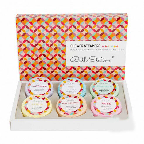 Aromatherapy Bath Steamers Gift Box