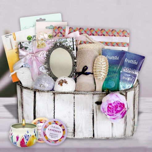 Pampering Spa Gift Basket