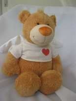 Teddy bear "Guardian Angel Bear Angelo", in 4 sizes
