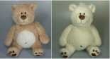 Teddy bear in 3 sizes