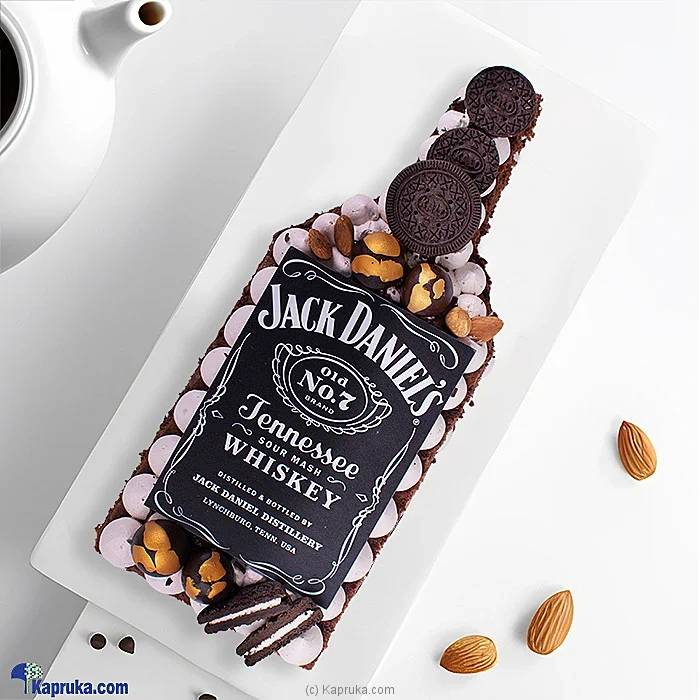 Jack Daniel's Bottle Bliss Chocolate Fudge - Father's Day Cakecake