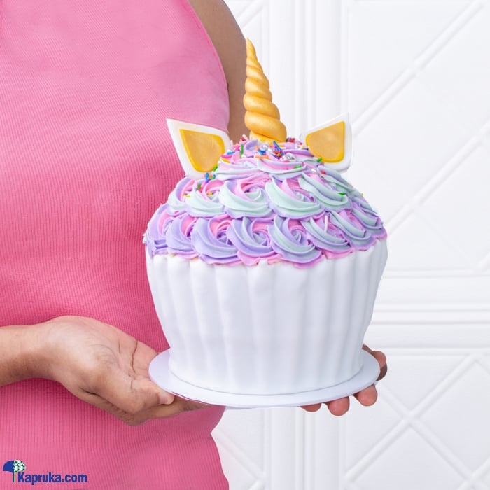 Unicorn Dreams Giant Cupcake