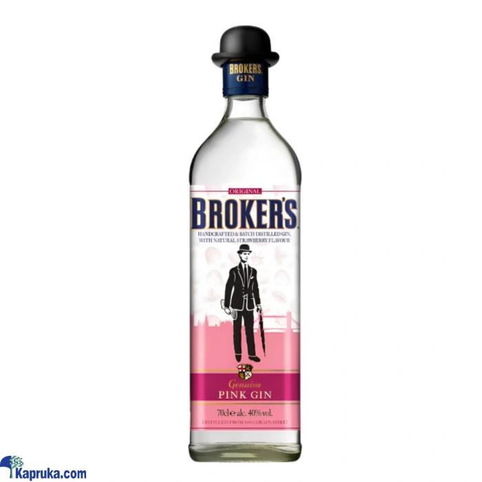 Brokers Pink Gin 40 ABV 700ml