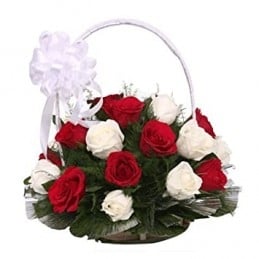 Superb flower basket