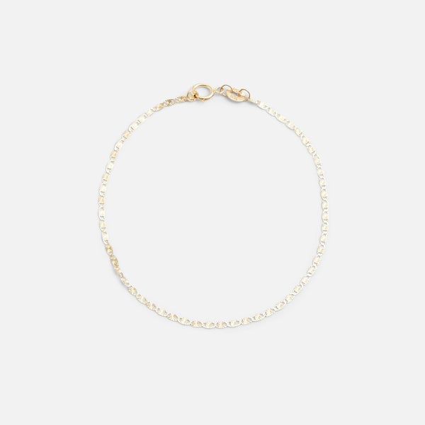 7,5" star mesh bracelet 10k yellow gold