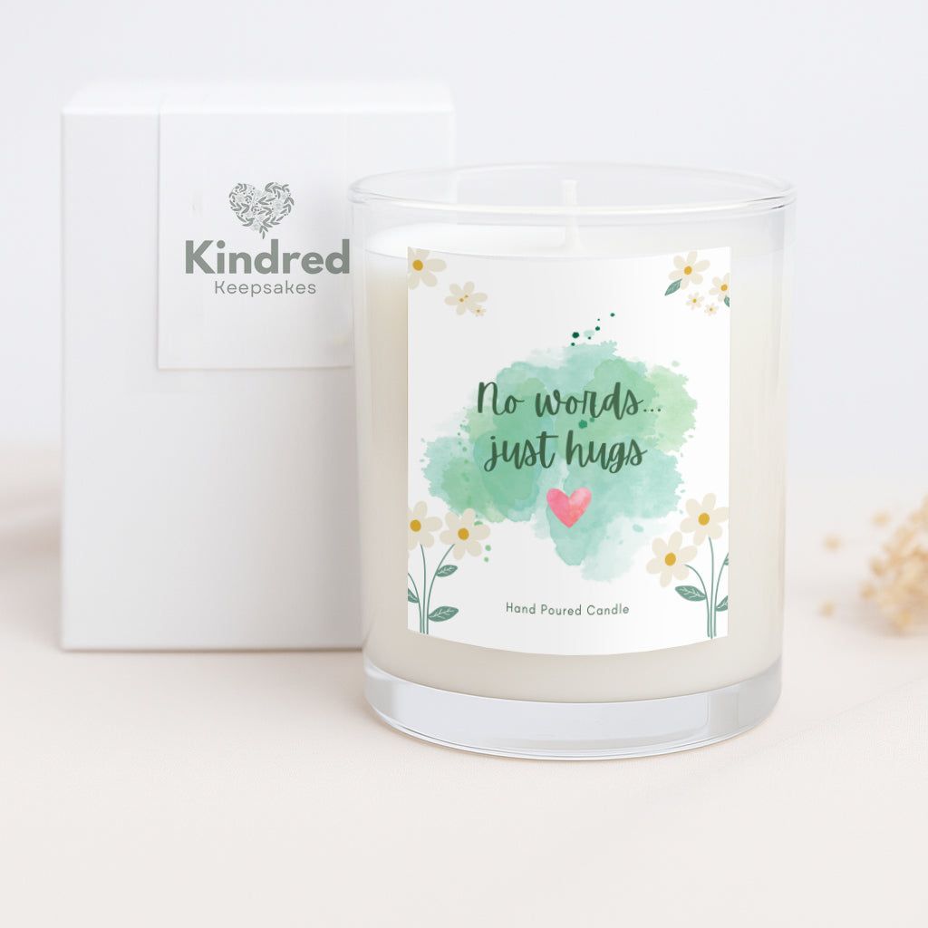 No Wordsâ€¦ Just Hugs Candle Gift