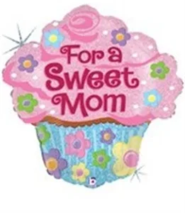 27" Sweet Mom Cupcake