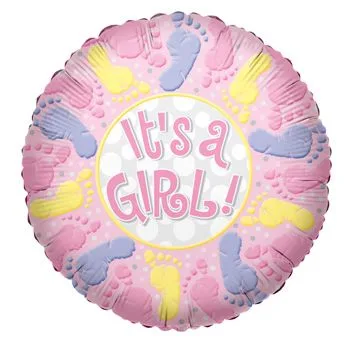 Girl Footprints