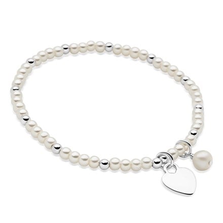 Pearly Charm Bracelet