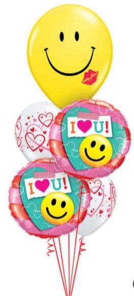 Bouquet 680 I Heart U #42763 21835-2 40295-2