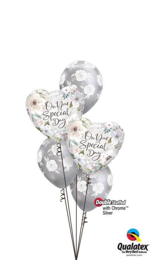 Bouquet 1467 Celebrating With You Qualatex #10489-2 85640-3 58270-3