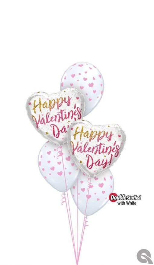 Bouquet 1654 All We Need is Us Qualatex #20983-2 18100-3 43802-3